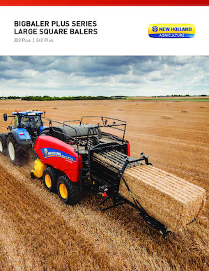Square balers New Holland BB 340 Plus