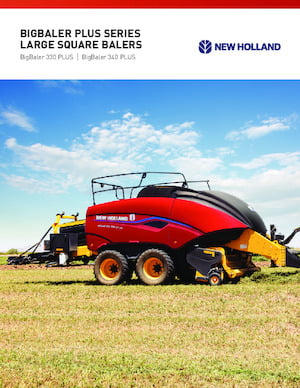 Square balers New Holland BigBaler 330 PLUS CropCutter® Packer Cutter