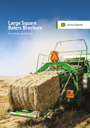 Square balers John Deere L331R