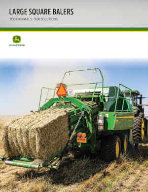 Square balers John Deere L341R