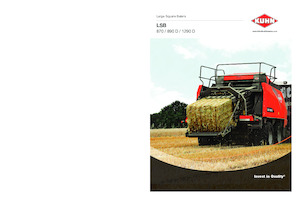 Square balers Kuhn LSB 1290 D