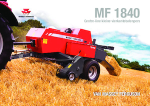 Square balers Massey Ferguson SB 1840