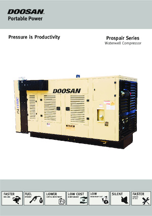 Stationary Air Compressors - Diesel, Electric, Gasoline Doosan PA1150C
