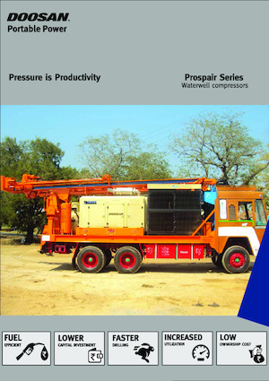 Stationary Air Compressors - Diesel, Electric, Gasoline Doosan PA536ATC