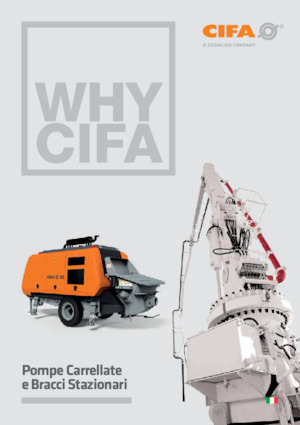 Stationary Concrete Pumps CIFA PC 709