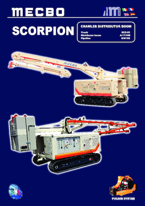 Sabit beton pompaları Mecbo Scorpion