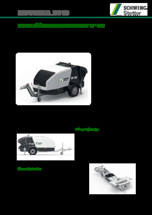 Sabit beton pompaları SCHWING-Stetter TP 100 D