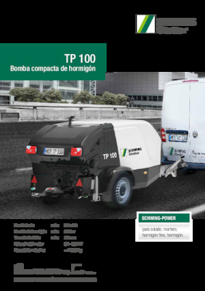 Sabit beton pompaları SCHWING-Stetter TP 100 D