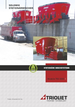 Sabit yem mikserleri Trioliet Solomix 2 - 3200