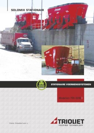 Sabit yem mikserleri Trioliet Solomix 2 - 3200