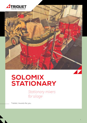 Stationary feed mixers Trioliet Solomix 3 - 4600 VL