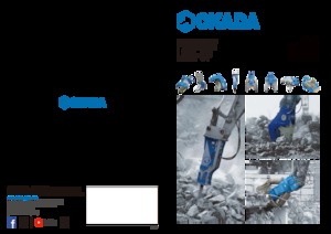 Çelik hurda kesici Okada C-100 