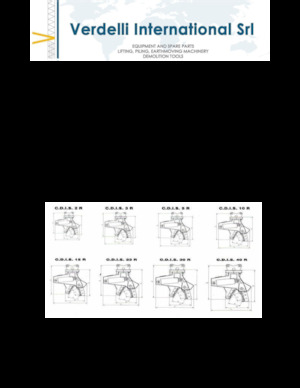 Çelik hurda kesici Verdelli C.D.I.V. 15