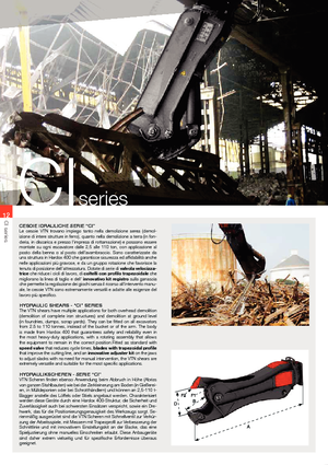 Steel scrap cutters VTN CI 700