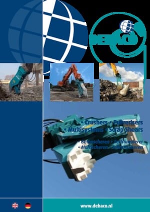Steel scrap cutters Dehaco SH 180R