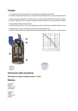 Sewage Pumps ABS-Pumpen J 15 D