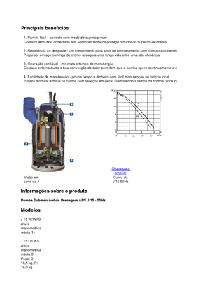 Sewage Pumps ABS-Pumpen J 15 D