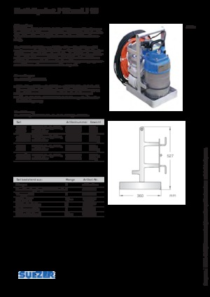 Sewage Pumps Sulzer J 15 D/KS