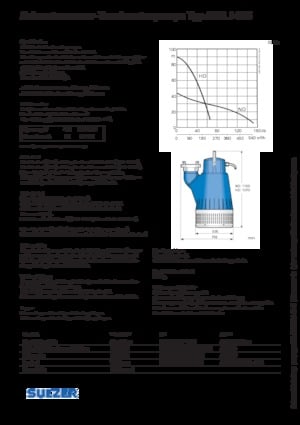 Sewage Pumps Sulzer J 405 ND