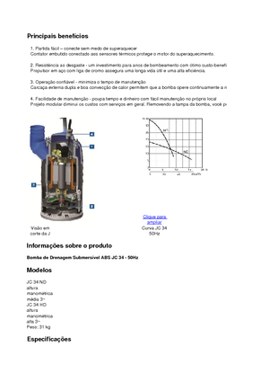 Sewage Pumps ABS-Pumpen JC 34 HD