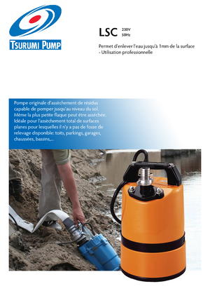 Sewage Pumps Tsurumi-Pumpen LSC1.4S2