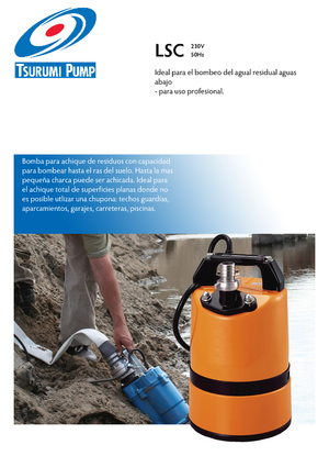 Sewage Pumps Tsurumi-Pumpen LSC1.4S2