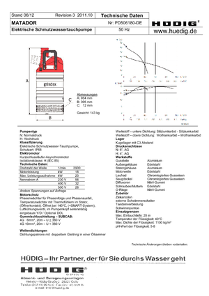 Kanalizasyon Pompaları Grindex Matador N