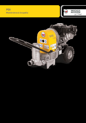 Sewage Pumps Wacker Neuson PDI 2A