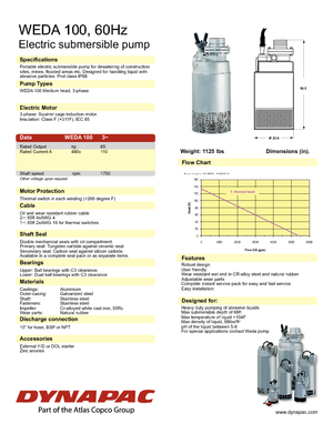 Sewage Pumps WEDA Weda 100