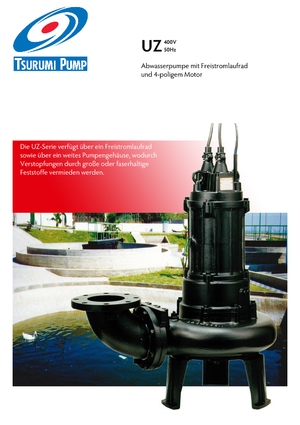 Wastewater Pumps Tsurumi-Pumpen 80UZ47.5