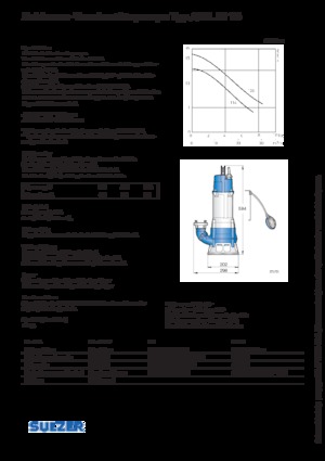 Atıksu Pompaları Sulzer JS 15 D 126