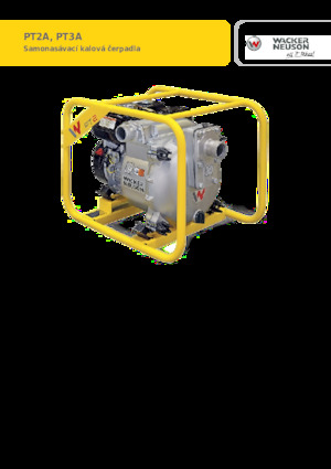 Wastewater Pumps Wacker Neuson PT3A