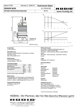 Wastewater Pumps Grindex Senior Inox