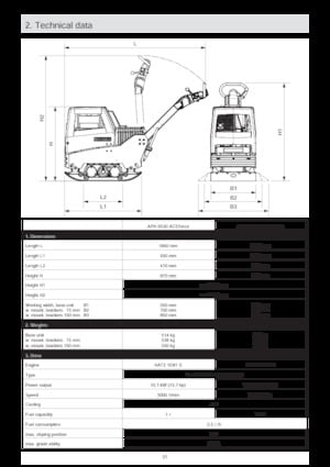 Ters Çevrilebilir Titreşimli Plaka Sıkıştırıcılar Ammann APH 6530 ACE Force