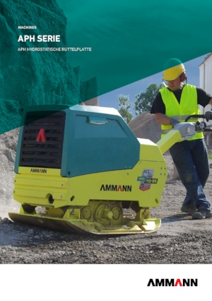 Reversible Vibratory Plate Compactors Ammann APH 100-20 Totmann