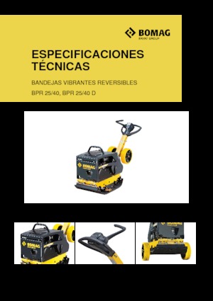 Reversible Vibratory Plate Compactors Bomag BPR 25/40 D