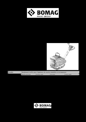 Ters Çevrilebilir Titreşimli Plaka Sıkıştırıcılar Bomag BPR 40/60 D