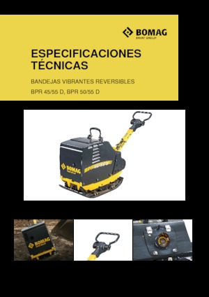 Reversible Vibratory Plate Compactors Bomag BPR 50/55 D