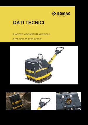 Reversible Vibratory Plate Compactors Bomag BPR 50/55 D