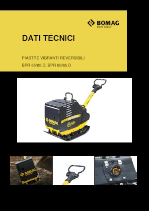 Reversible Vibratory Plate Compactors Bomag BPR 60/65 D
