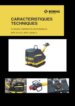 Reversible Vibratory Plate Compactors Bomag BPR 70/70 D