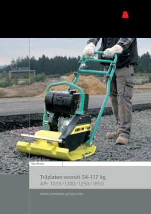 Single Direction Vibratory Plate Compactors Ammann APF 1240