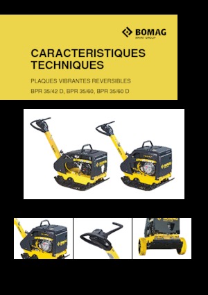 Reversible Vibratory Plate Compactors Bomag BPR 35/60