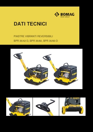 Reversible Vibratory Plate Compactors Bomag BPR 35/60