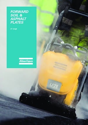 Single Direction Vibratory Plate Compactors Atlas Copco LF 50