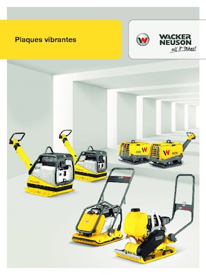 Single Direction Vibratory Plate Compactors Wacker Neuson WP1550Aw