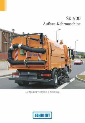 Dual Operation Sweeper Trucks Schmidt SK 500