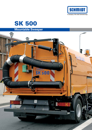 Dual Operation Sweeper Trucks Schmidt SK 500