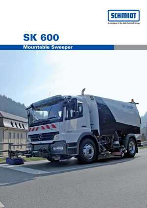 Dual Operation Sweeper Trucks Schmidt SK 600 dual