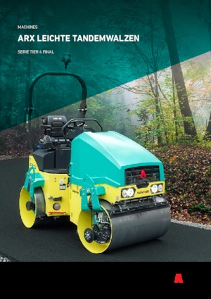 Tandem Vibration Rollers Ammann ARX 26-2 T4f